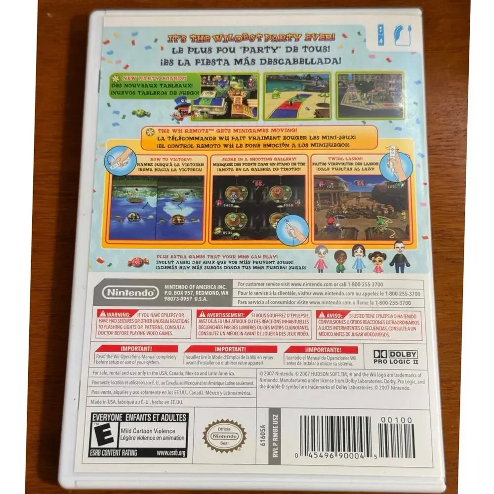 Mario Party 9 (Nintendo Wii, 2012) Authentic Tested Works